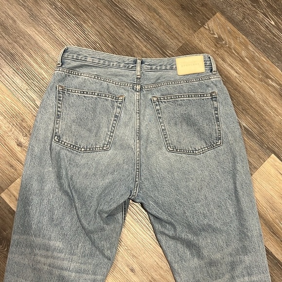 Everlane The 90s cheeky ankle jean lightwash button fly size 29 - Picture 4 of 8